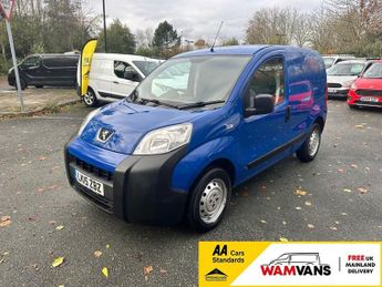 Peugeot Bipper 1.3 HDi S Panel Van 3dr Diesel Manual FWD L1 H1 (119 g/km, 75 bh