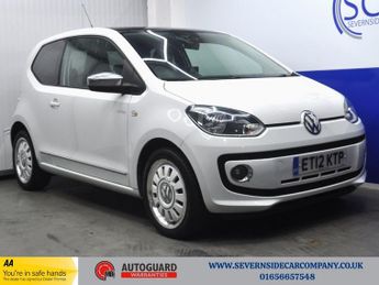 Volkswagen Up 1.0 up! White Hatchback 3dr Petrol Manual Euro 5 (75 ps)