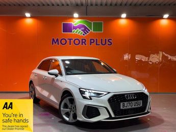 Audi A3 1.5 TFSI 35 S line Sportback 5dr Petrol Manual Euro 6 (s/s) (150
