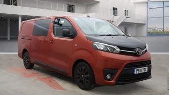 Toyota Proace 2.0D Comfort NAV NO VAT CREW VAN LWB Euro 6 (s/s) (6 Seat) (120 