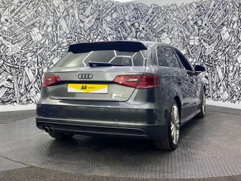 AUDI A3 2.0 TDI S line Sportback 5dr Diesel S Tronic quattro Euro 6 (s/s