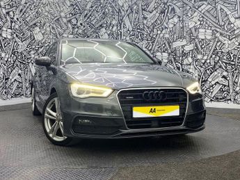 AUDI A3 2.0 TDI S line Sportback 5dr Diesel S Tronic quattro Euro 6 (s/s