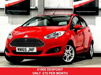 Ford Fiesta 1.0 Zetec Hatchback 5dr Petrol Manual Euro 6 (s/s) (80 ps)