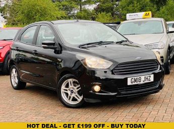 Ford Ka 1.2 Ti-VCT Zetec Hatchback 5dr Petrol Manual Euro 6 (s/s) (85 ps
