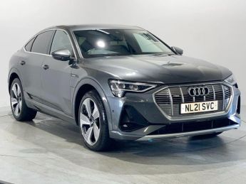 AUDI E-TRON 55 S line Sportback 5dr Electric Auto quattro 95kWh (408 ps)
