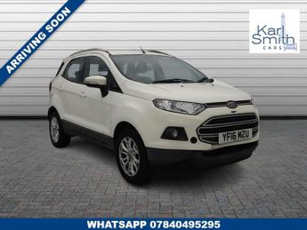 Ford EcoSport 1.0T EcoBoost Zetec SUV 5dr Petrol Manual 2WD Euro 6 (s/s) (125 