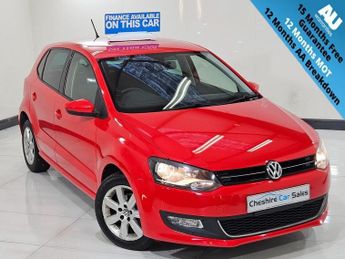 Volkswagen Polo 1.2 Match Hatchback 5dr Petrol Manual Euro 5 (60 ps)