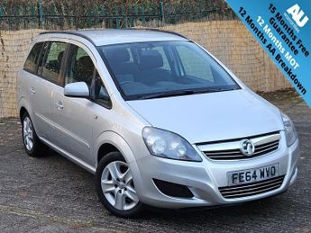 Vauxhall Zafira 1.8 16V Exclusiv MPV 5dr Petrol Manual Euro 5 (120 ps)