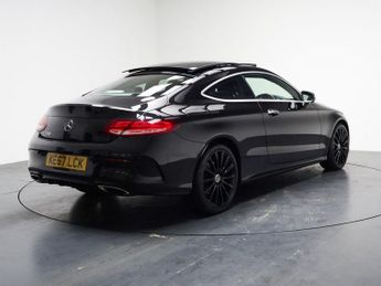 MERCEDES-BENZ C-CLASS 2.0 C200 AMG Line (Premium) Coupe 2dr Petrol G-Tronic+ Euro 6 (s