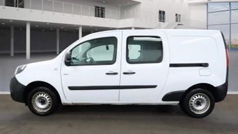 RENAULT KANGOO MAXI ZE LL21 33kWh Business NO VAT 5 SEAT Crew Van Electric Auto L3 H