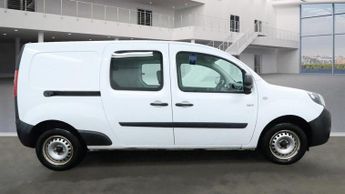 RENAULT KANGOO MAXI ZE LL21 33kWh Business NO VAT 5 SEAT Crew Van Electric Auto L3 H