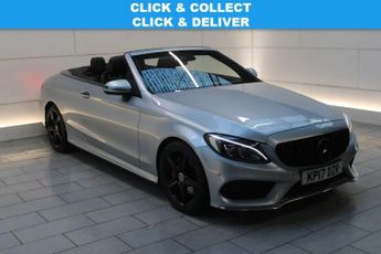 Mercedes C Class 2.1 C220d AMG Line Cabriolet 2dr Diesel G-Tronic+ Euro 6 (stop/s