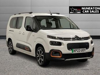 CITROEN E-BERLINGO 50kWh Flair XTR XL MPV 5dr Electric Auto (7.4kW Charger) (136 ps