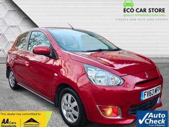 Mitsubishi Mirage 1.2 3 Hatchback 5dr Petrol CVT Euro 5 (s/s) (79 ps)
