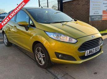 Ford Fiesta 1.25 Zetec Hatchback 5 Door Petrol Manual Yellow Low Tax