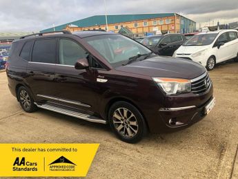 Ssangyong Turismo 2.2D ELX MPV 5dr Diesel T-Tronic 4WD Selectable Euro 6 (178 ps)