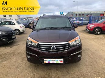 SSANGYONG TURISMO 2.2D ELX MPV 5dr Diesel T-Tronic 4WD Selectable Euro 6 (178 ps)
