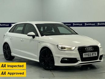 AUDI A3 1.4 TFSI S line Sportback 5dr Petrol Manual Euro 6 (s/s) (125 ps
