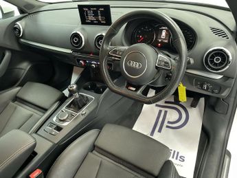 AUDI A3 1.4 TFSI S line Sportback 5dr Petrol Manual Euro 6 (s/s) (125 ps