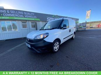 Fiat Doblo 1.3 MultiJetII Panel Van 4dr Diesel Manual L1 H1 Euro 6 (95 bhp)