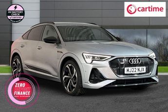 Audi E-Tron 50 Black Edition Sportback 5dr Electric Auto quattro 71.2kWh (11