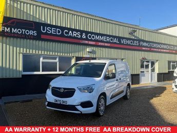 Vauxhall Combo 1.5 Turbo D 2300 Sportive Panel Van 4dr Diesel Manual L2 H1 Euro