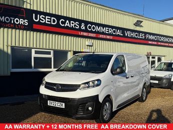 Vauxhall Vivaro 1.5 Turbo D 2900 Dynamic Panel Van 6dr Diesel Manual L2 H1 Euro 