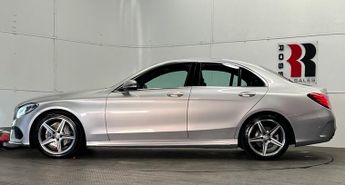 MERCEDES-BENZ C-CLASS 2.0 C200 AMG Line Saloon 4dr Petrol 7G-Tronic+ Euro 6 (s/s) (184