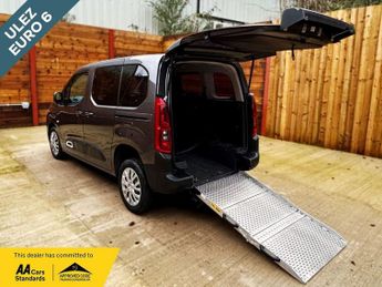 Citroen Berlingo 3 Seat Auto Wheelchair Accessible Disabled Access Vehicle WAV