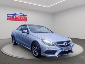 Mercedes E Class 2.1 E220 CDI AMG Sport Cabriolet 2dr Diesel G-Tronic+ Euro 5 (s/
