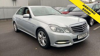 MERCEDES-BENZ E-CLASS 3.0 E350 CDI V6 BlueEfficiency Avantgarde Saloon 4dr Diesel G-Tr