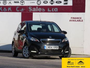 Peugeot 108 1.0 VTi Active Hatchback 5dr Petrol 2 Tronic Euro 5 Euro 5 (68 p