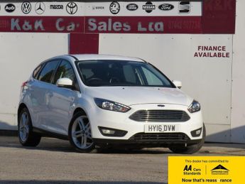 Ford Focus 1.0T EcoBoost Zetec Hatchback 5dr Petrol Manual Euro 6 (s/s) (12