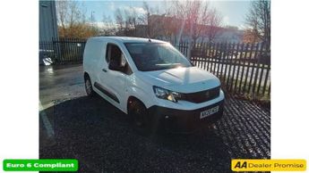 Peugeot Partner 1.5 BlueHDi, 21,800 miles, 1 owner, FSH, ULEZ, 5 Speed Manual, A