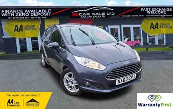 Ford Fiesta 1.25 Zetec Hatchback 5dr Petrol Manual Euro 5 (82 ps)