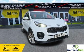 Kia Sportage 1.7 CRDi 2 SUV 5dr Diesel Manual Euro 6 (s/s) (114 bhp)