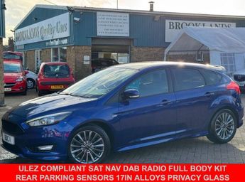 Ford Focus 1.0T EcoBoost ST-Line Hatchback 5 Door Deep Impact Blue Petrol M
