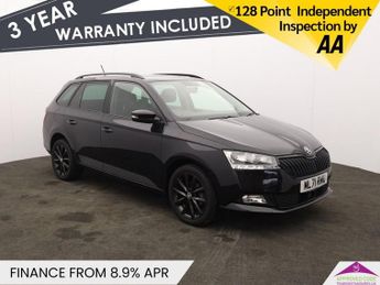 Skoda Fabia 1.0 TSI Black Edition Estate 5dr Petrol Manual Euro 6 (s/s) (95 