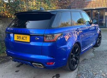 Land Rover Range Rover Sport 5.0 P575 V8 SVR SUV 5dr Petrol Auto 4WD Euro 6 (s/s) (575 ps)