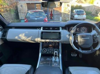 LAND ROVER RANGE ROVER SPORT 5.0 P575 V8 SVR SUV 5dr Petrol Auto 4WD Euro 6 (s/s) (575 ps)