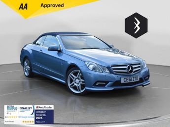 Mercedes E Class 2.1 E250 CDI BlueEfficiency Sport Edition 125 Cabriolet 2dr Dies