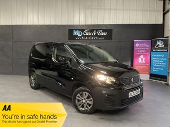 Peugeot Partner 1.5 BlueHDi 1000 Asphalt Premium Standard Panel Van 5dr Diesel M