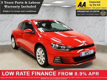 VOLKSWAGEN SCIROCCO 1.4 TSI BlueMotion Tech Hatchback 3dr Petrol Manual Euro 6 (s/s)