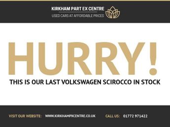 VOLKSWAGEN SCIROCCO 1.4 TSI BlueMotion Tech Hatchback 3dr Petrol Manual Euro 6 (s/s)