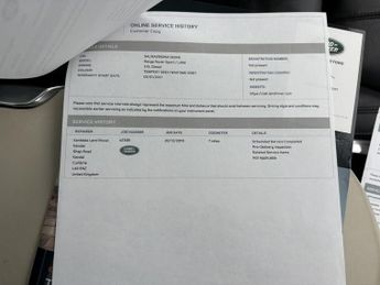 LAND ROVER RANGE ROVER SPORT 3.0 SD V6 HSE Dynamic SUV 5dr Diesel Auto 4WD Euro 6 (s/s) (306 