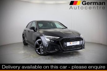Audi A3 1.0 TFSI 30 S line Sportback 5dr Petrol Manual Euro 6 (s/s) (110