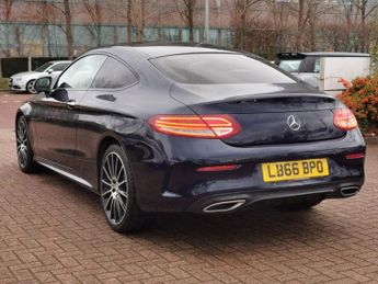 MERCEDES-BENZ C-CLASS 2.1 C220d AMG Line (Premium Plus) Coupe 2dr Diesel G-Tronic+ Eur