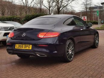 MERCEDES-BENZ C-CLASS 2.1 C220d AMG Line (Premium Plus) Coupe 2dr Diesel G-Tronic+ Eur