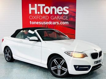BMW 220 2.0 220i Sport Convertible 2dr Petrol Auto Euro 6 (s/s) (184 ps)
