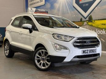 Ford EcoSport 1.0T EcoBoost GPF Titanium SUV 5 Door Petrol Manual White Euro 6